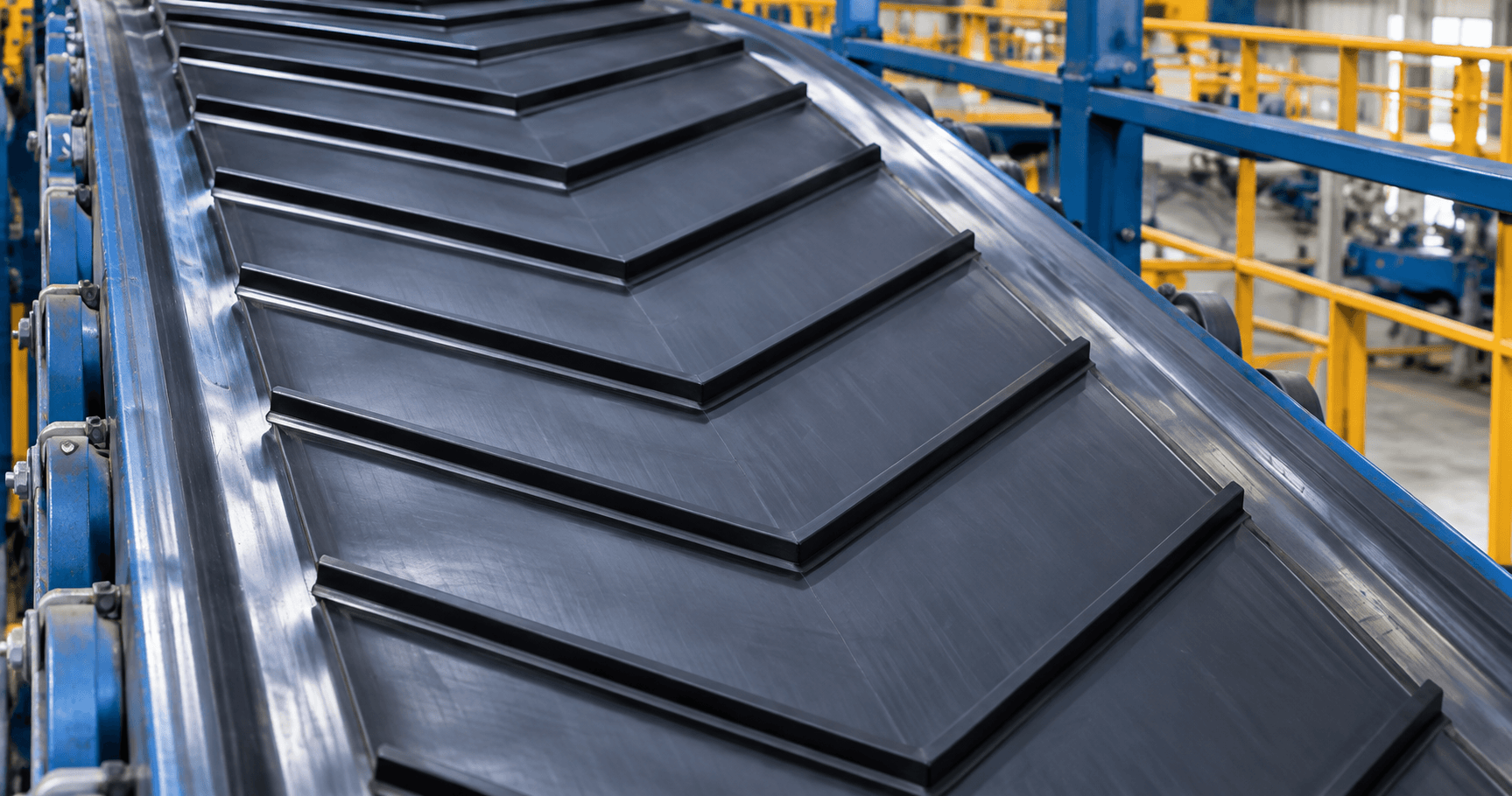 Chevron Conveyor Belts illustration