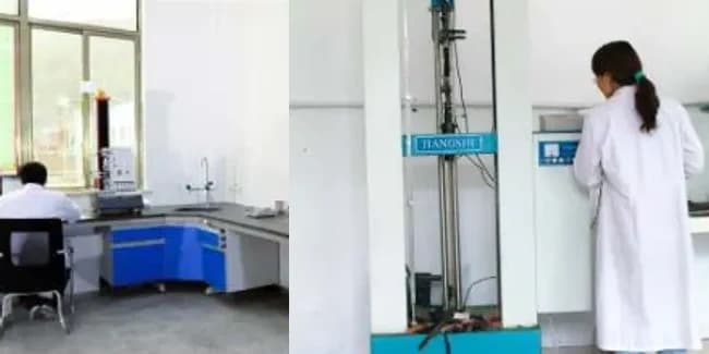 Testing equipment from the supplied product catalogue